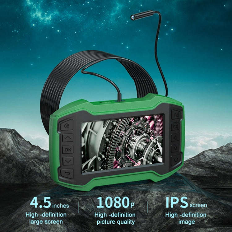 inskam452-2 Dual-lens 4.5 inch IPS Screen 1080P HD Endoscope 200W Pixel Industrial Endoscope, Har...