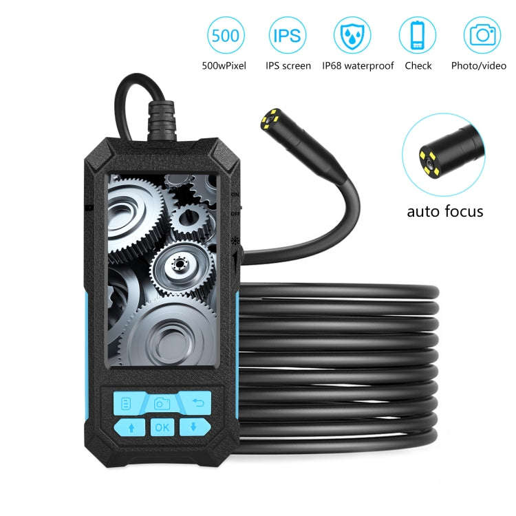 P90 11mm 4.5 inch HD 500W Autofocus Camera Endoscope Portable Waterproof Industrial Pipe Endoscop...