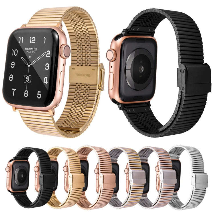 Multi-baht Steel Watch Band For Apple Watch Ultra 49mm&Watch Ultra 2 49mm / Series 9&8&7 45mm / S...