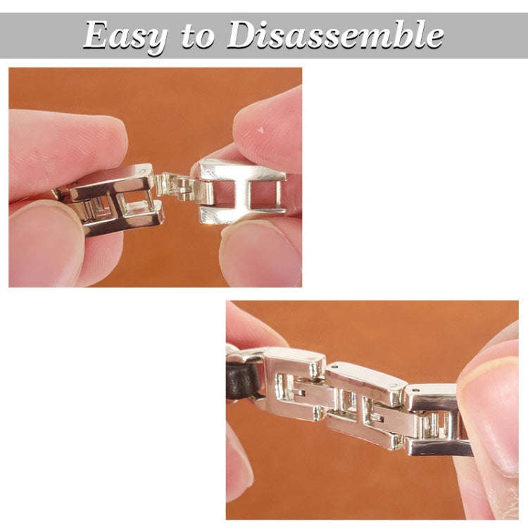 Single Row Metal Watch Band For Apple Watch Ultra 49mm&Watch Ultra 2 49mm / Series 9&8&7 45mm / S...