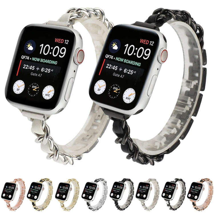 Single Row Metal Watch Band For Apple Watch Ultra 49mm&Watch Ultra 2 49mm / Series 9&8&7 45mm / S...