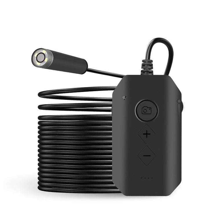 Y17 5MP 7.9mm Dual-lens HD Autofocus WiFi Industrial Digital Endoscope Zoomable Snake Camera, Cab...
