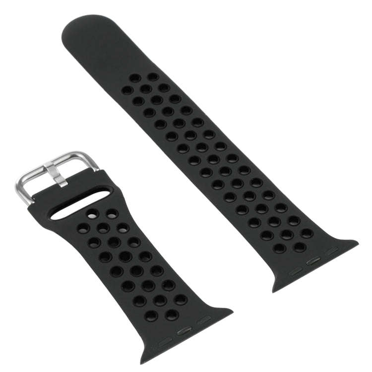 Silicone Watch Band + Protective Case with Screen Protector Set For Apple Watch Series 6 & SE & 5...