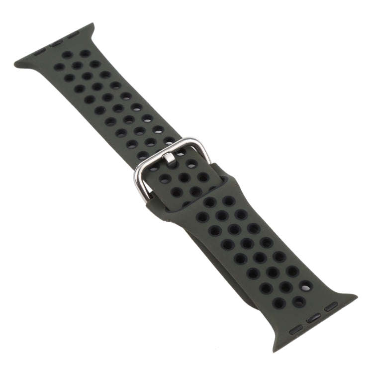 Silicone Watch Band + Protective Case with Screen Protector Set For Apple Watch Series 6 & SE & 5...