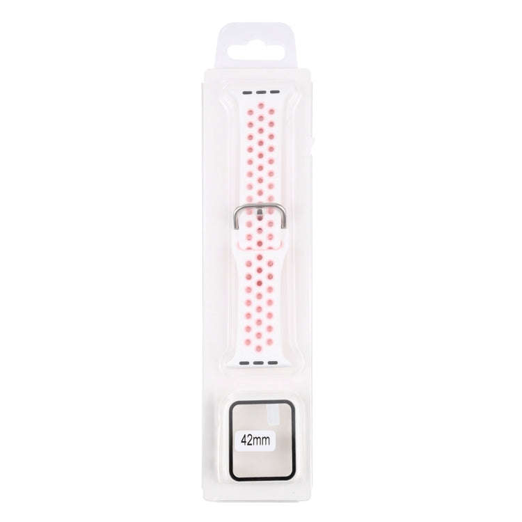 Silicone Watch Band + Protective Case with Screen Protector Set For Apple Watch Series 3 & 2 & 1 ...
