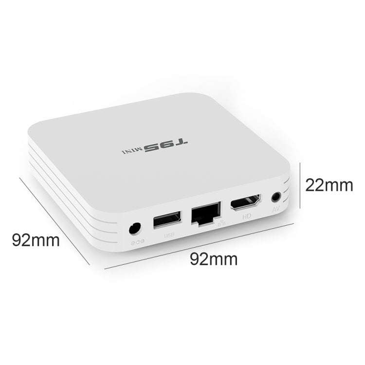 T95MINI 4K HD Network TV Set Top Box, Android 10.0, Allwinner H313 Quad Core 64-bit Cortex-A53, 1...