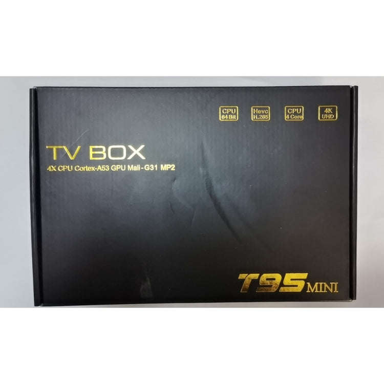 T95MINI 4K HD Network TV Set Top Box, Android 10.0, Allwinner H313 Quad Core 64-bit Cortex-A53, 1...
