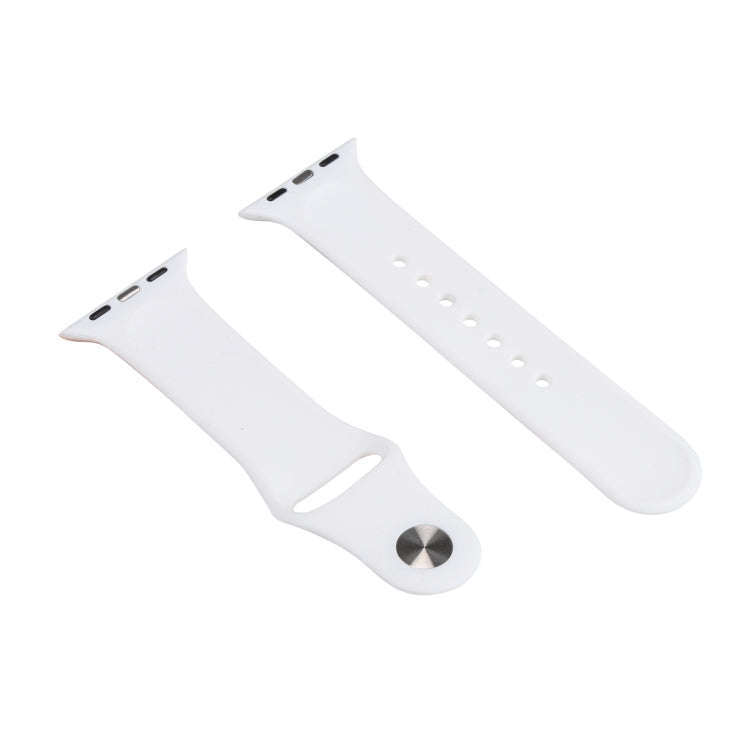 Morandi Series Contrast Color Silicone Watch Band For Apple Watch Ultra 49mm&Watch Ultra 2 49mm /...