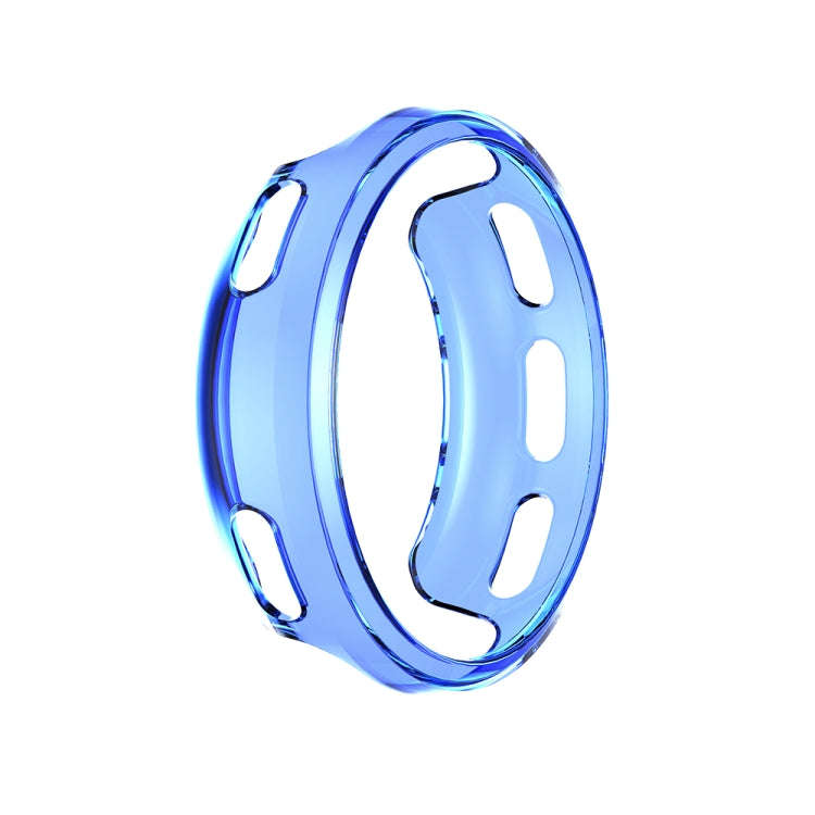 For Polar Vantage V2 TPU Half-pack Candy Color Protective Case(Transparent Blue)