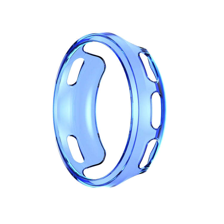 For Polar Vantage V2 TPU Half-pack Candy Color Protective Case(Transparent Blue)