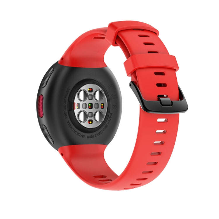For Polar Vantage V2 Silicone Watch Band(Red)