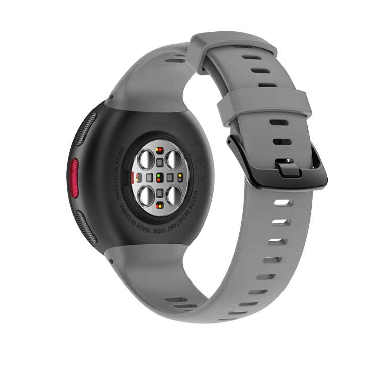 For Polar Vantage V2 Silicone Watch Band(Grey)