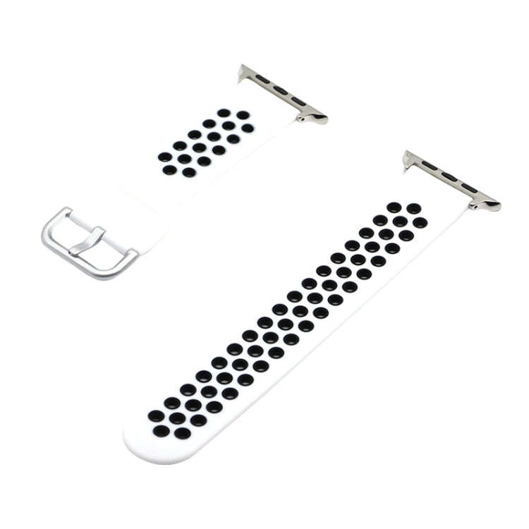Silicone Strap Watch Band For Apple Watch Ultra 49mm&Watch Ultra 2 49mm / Series 9&8&7 45mm / SE ...
