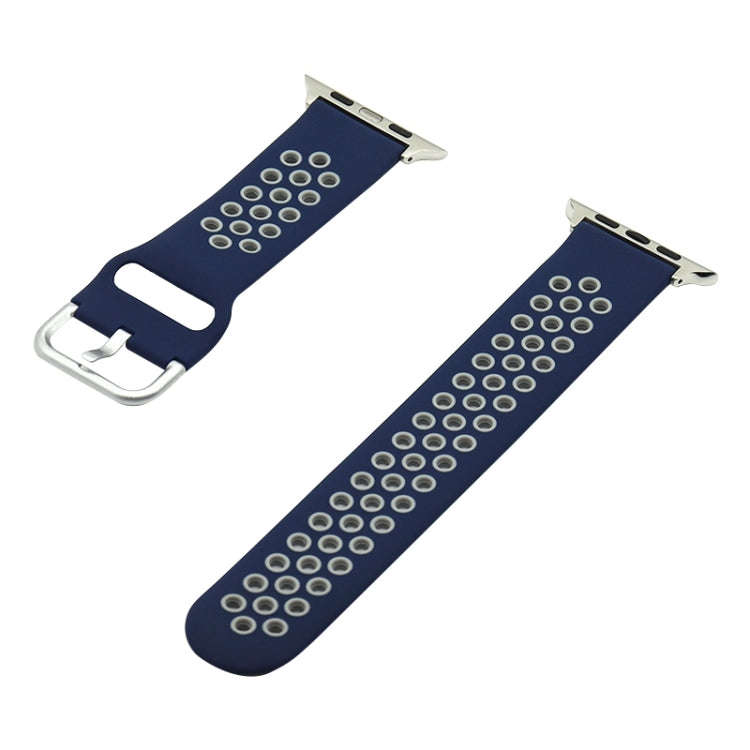 Silicone Strap Watch Band For Apple Watch Ultra 49mm&Watch Ultra 2 49mm / Series 9&8&7 45mm / SE ...