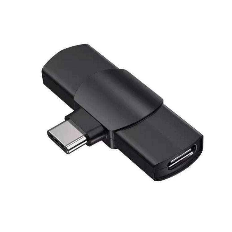 Type-C / USB-C Interface Mini Lavalier Microphone(Black)