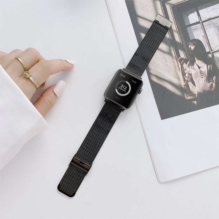 V-shaped Buckle Straight Steel Watch Band For Apple Watch Ultra 49mm&Watch Ultra 2 49mm / Series ...
