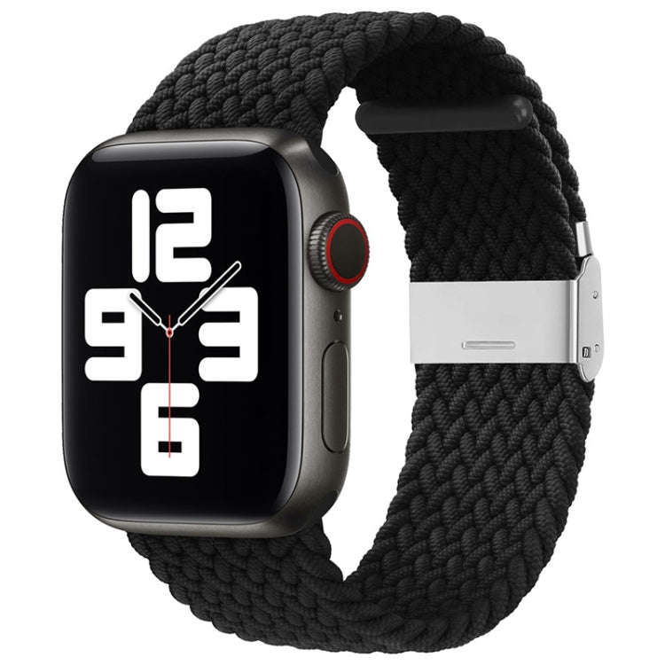 Nylon Braid One Buckle Watch Band For Apple Watch Ultra 49mm&Watch Ultra 2 49mm / Series 9&8&7 45...