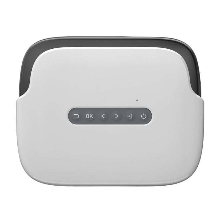 DR-860 1920x1080 1000 Lumens Portable Home Theater LED Projector, Plug Type: US Plug(Black White)