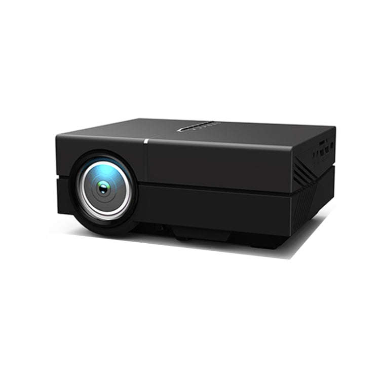YG450 1280x720 1500 Lumens Portable Home Theater LED HD Projector, Plug Type:US Plug(Black)