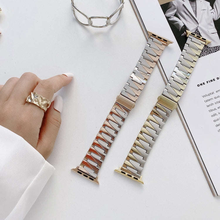 Lightning Shape Stainless Steel Watch Band For Apple Watch Ultra 49mm&Watch Ultra 2 49mm / Series...