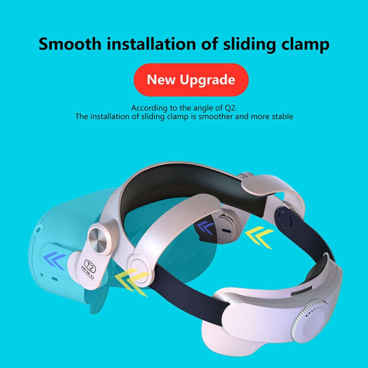 FIITVR T2 Adjustable VR Headset Hood Headband for Oculus Q2