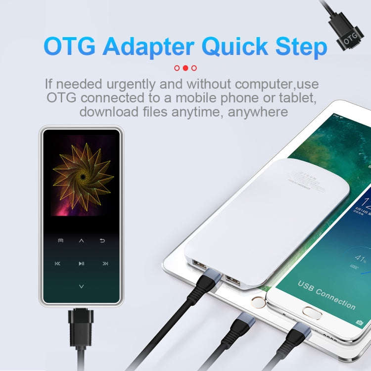 M12 Multifunctional Portable Bluetooth Player, Capacity:8GB(Silver)