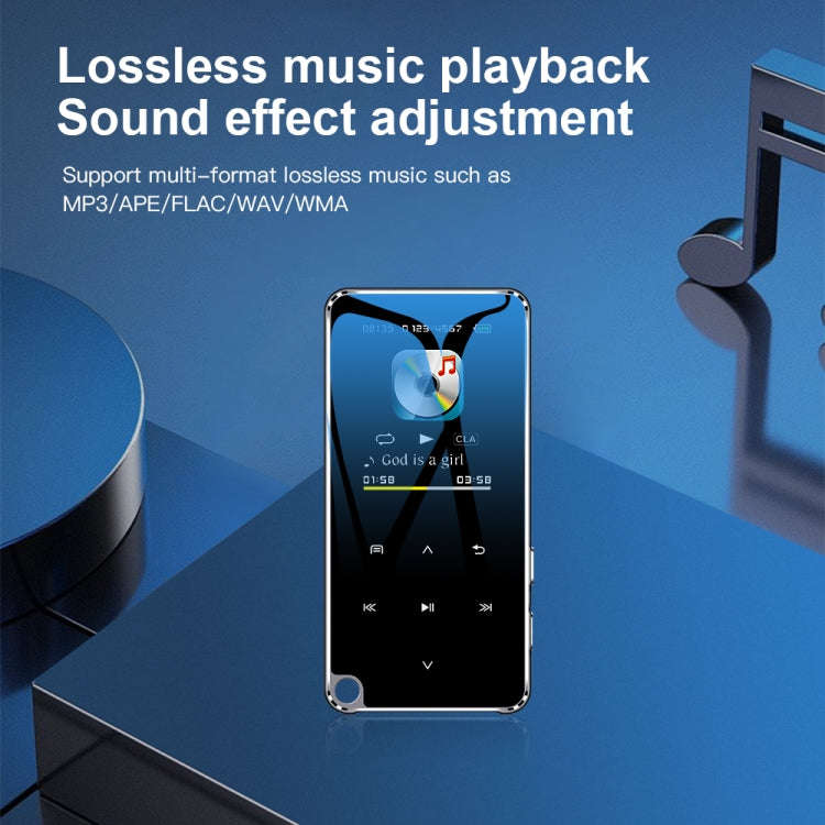 M25 Multifunctional Portable Bluetooth MP3 Player, Capacity:64GB(Black)