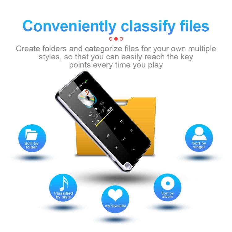 M25 Multifunctional Portable Bluetooth MP3 Player, Capacity:64GB(Black)