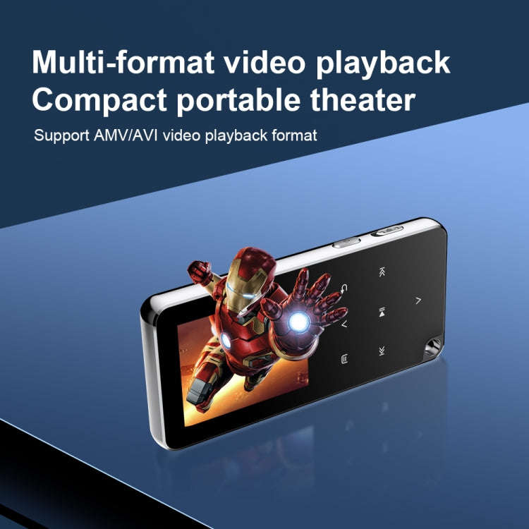M25 Multifunctional Portable Bluetooth MP3 Player, Capacity:64GB(Black)