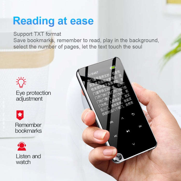 M25 Multifunctional Portable Bluetooth MP3 Player, Capacity:64GB(Black)