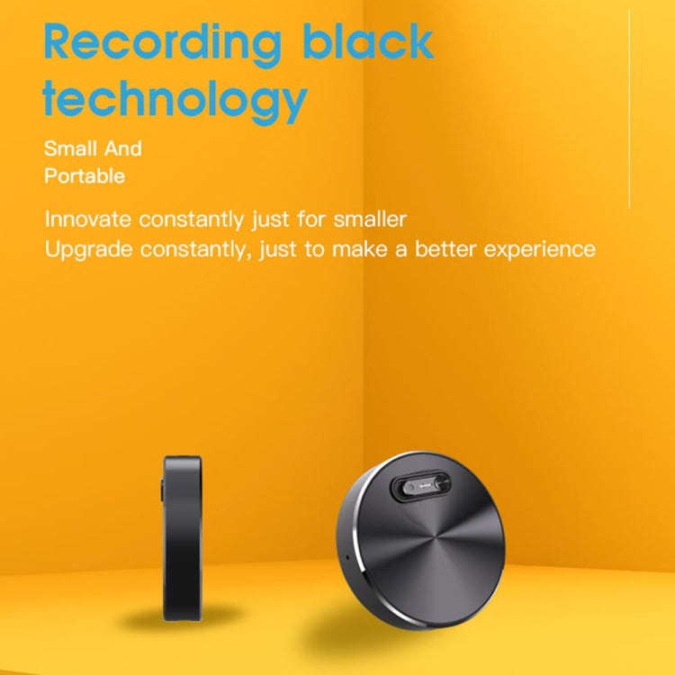 Q37 Intelligent HD Noise Reduction Voice Recorder, Capacity:8GB(Black)