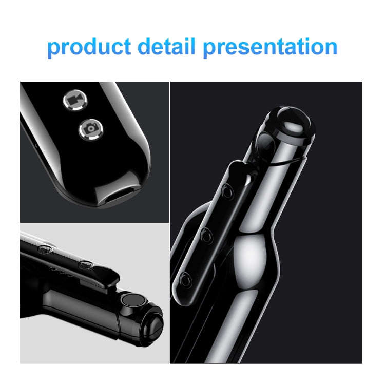 D3 AI Smart High-definition Noise Reduction Voice Recorder, Capacity:128GB(Black)