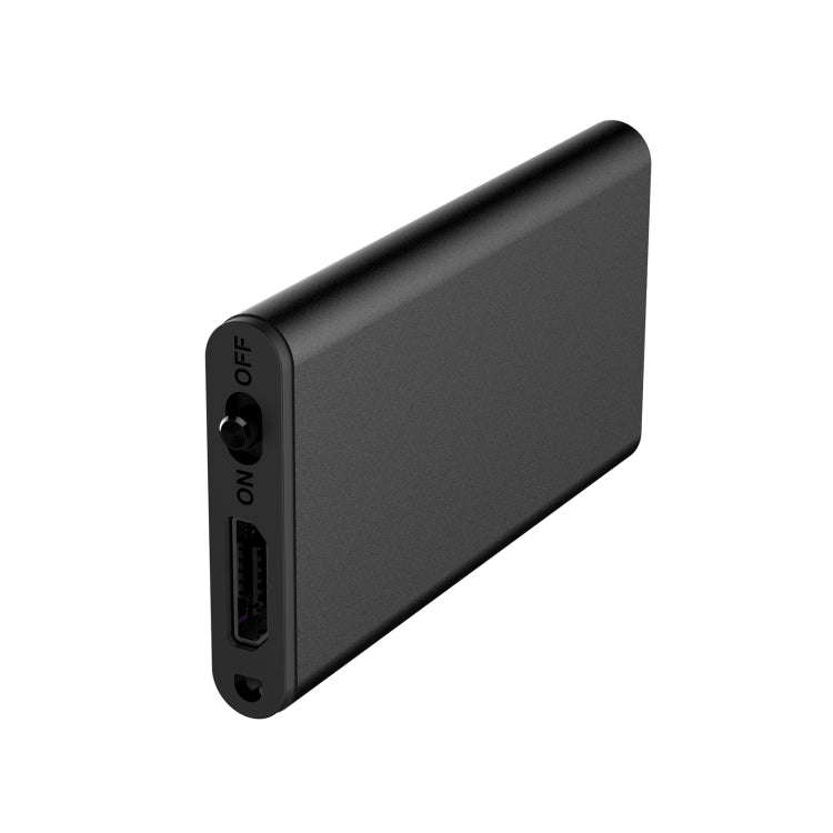 X2 AI Intelligent High-definition Noise Reduction Voice Control Recorder, Capacity:4GB(Black)