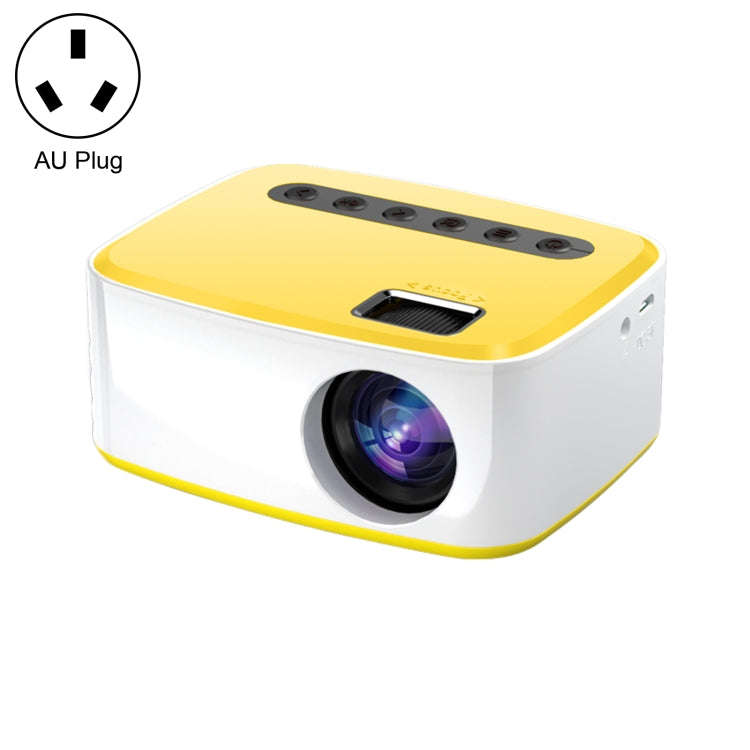 T20 320x240 400 Lumens Portable Home Theater LED HD Digital Projector, Same Screen Version, AU Pl...