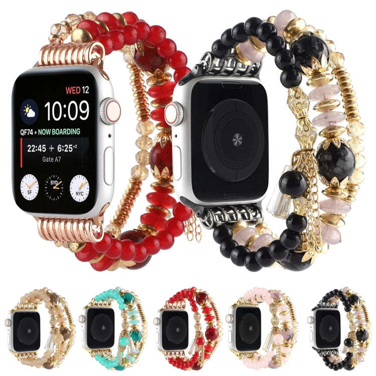 Pearl Strap Watch Band For Apple Watch Ultra 49mm&Watch Ultra 2 49mm / Series 9&8&7 45mm / SE 3&S...