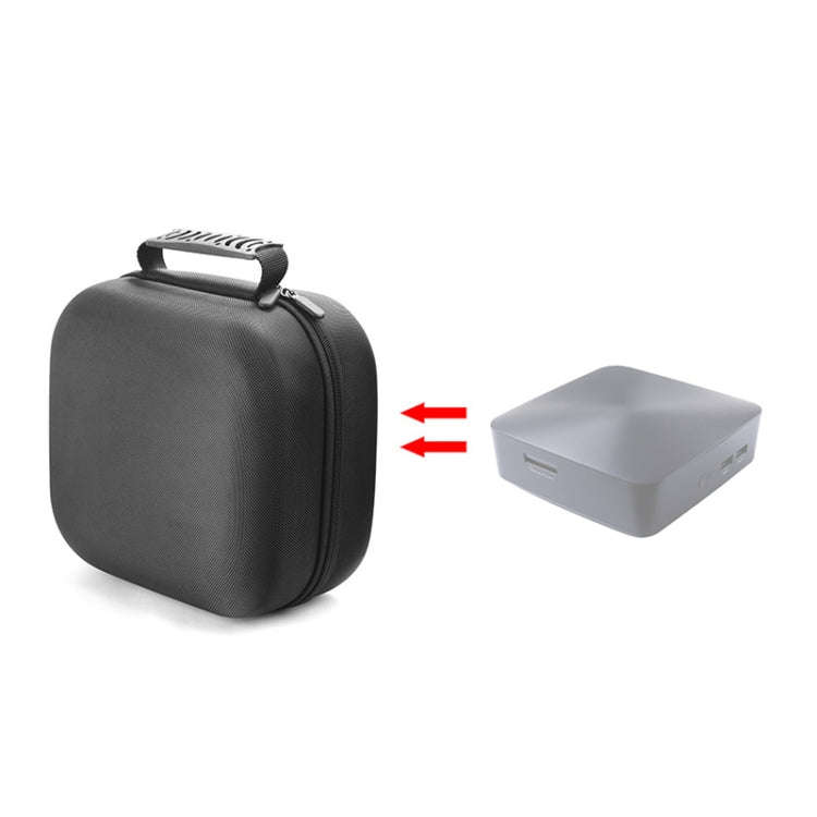 For ASUS VivoMini UN62 Mini PC Protective Storage Bag(Black)
