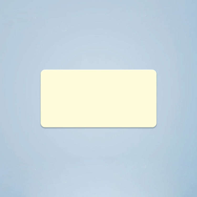 25 x 50mm 130 Sheets Thermal Printing Label Paper Stickers For NiiMbot D101 / D11(Lemon Yellow)