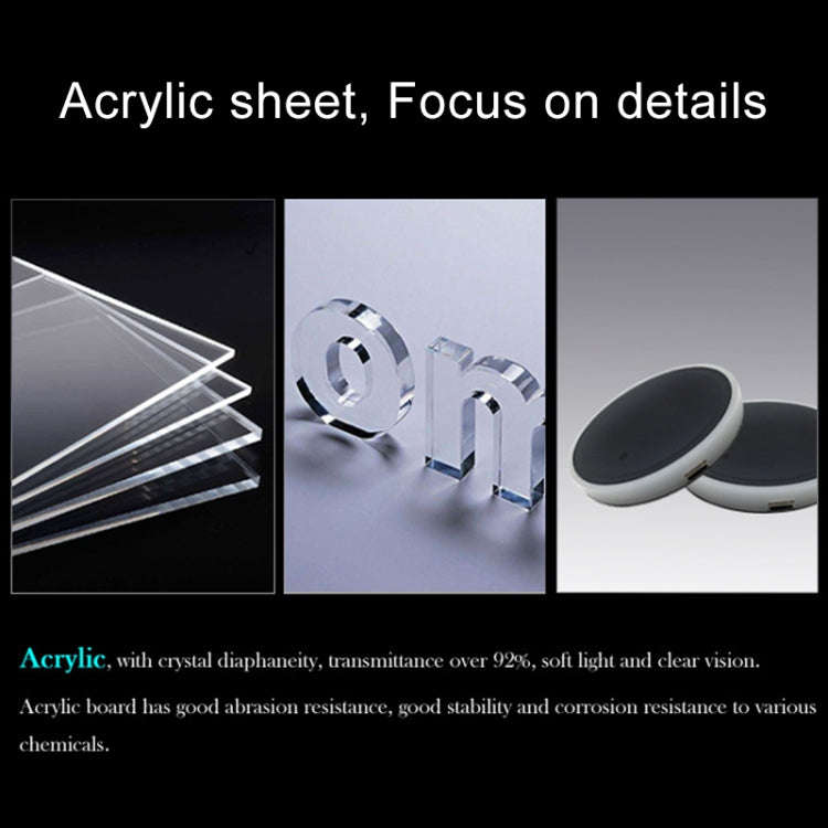 2 PCS Car Constellation Series AcrylicColorful USB Charger Water Cup Groove LED Atmosphere Light(...