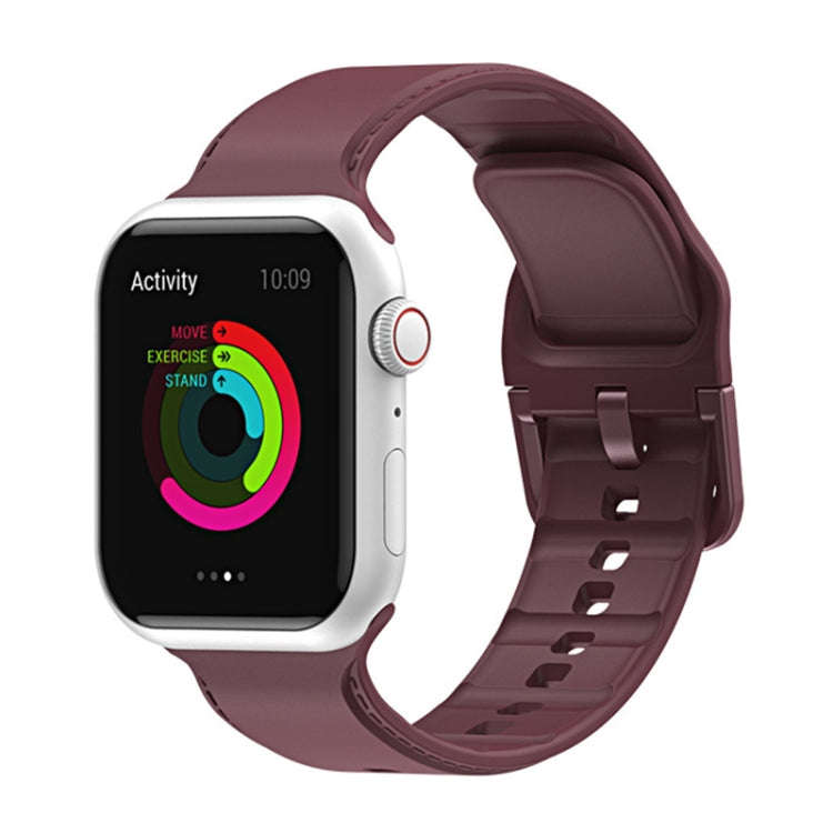 Silicone Watch Band For Apple Watch Ultra 49mm&Watch Ultra 2 49mm / Series 9&8&7 45mm / SE 3&SE 2...