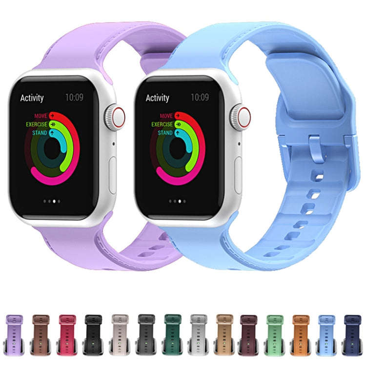 Silicone Watch Band For Apple Watch Ultra 49mm&Watch Ultra 2 49mm / Series 9&8&7 45mm / SE 3&SE 2...
