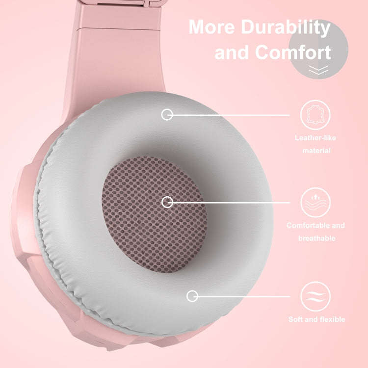 Anivia A11 3.5mm Wired Gaming Headset with Microphone(Pink)