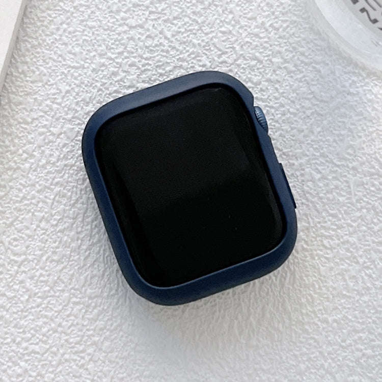TPU Candy Color Watch Case For Apple Watch Series 9 / 8 / 7 41mm(Dark Blue)