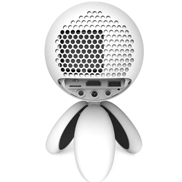 YG220 Same Screen Version Children Projector Mini LED Portable Home Speaker Projector, Plug Type:...