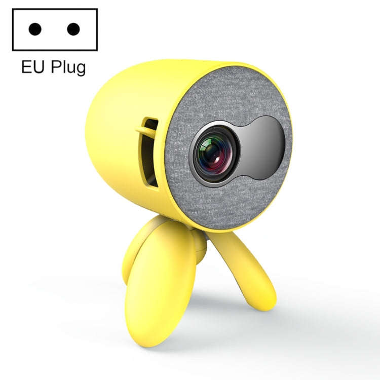 YG220 Same Screen Version Children Projector Mini LED Portable Home Speaker Projector, Plug Type:...