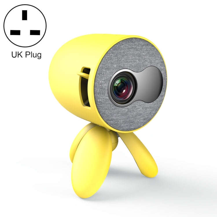 YG220 Same Screen Version Children Projector Mini LED Portable Home Speaker Projector, Plug Type:...