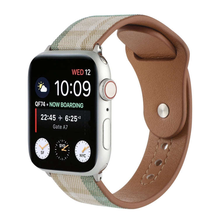 Cloth Texture Sports Leather Watch Band For Apple Watch Ultra 49mm&Watch Ultra 2 49mm / Series 9&...