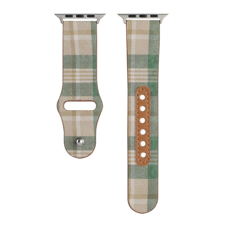 Cloth Texture Sports Leather Watch Band For Apple Watch Ultra 49mm&Watch Ultra 2 49mm / Series 9&...