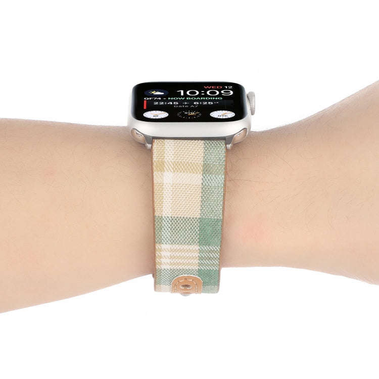 Cloth Texture Sports Leather Watch Band For Apple Watch Ultra 49mm&Watch Ultra 2 49mm / Series 9&...