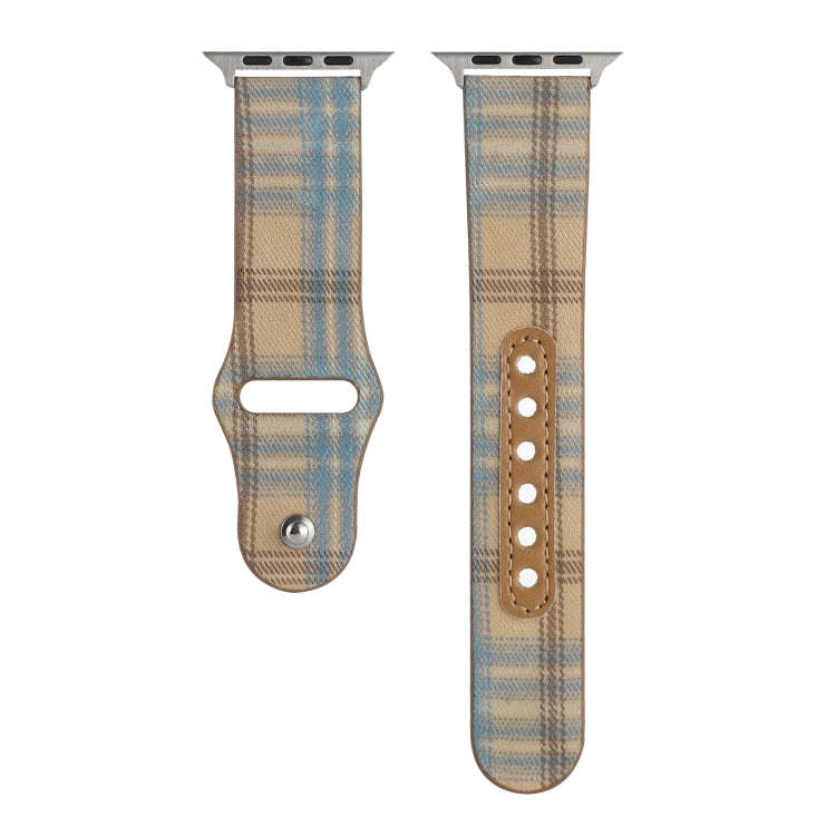 Cloth Texture Sports Leather Watch Band For Apple Watch Ultra 49mm&Watch Ultra 2 49mm / Series 9&...