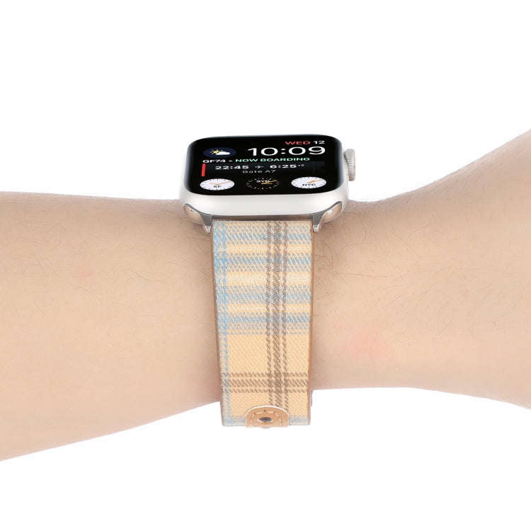 Cloth Texture Sports Leather Watch Band For Apple Watch Ultra 49mm&Watch Ultra 2 49mm / Series 9&...